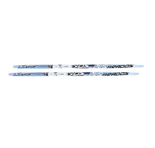 Комплект беговых лыж STC Brados LS Sport синий, 160
